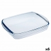 Molde Retangular Ô Cuisine Ocuisine Vidrio Transparente Vidro 28 x 20 x 5 cm Retangular (6 Unidades)