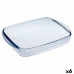 Vierkante mal Ô Cuisine Ocuisine Vidrio Transparant Glas 23 x 15 x 5 cm Rechthoekig (6 Stuks)