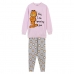 Pijama Garfield Rosa claro