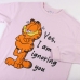 Pajama Garfield Gaiši Rozā