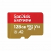 Карта памяти микро SD SanDisk Extreme 128 Гб