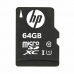 Pamäťová karta Micro SD s adaptérom HP SDU64GBXC10HP-EF 64GB