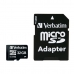 Cartão de Memória Micro SD com Adaptador Verbatim 44083