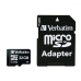 Micro-SD Minneskort med Adapter Verbatim 44083