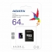 Card de Memorie Micro SD cu Adaptor Adata CLASS10 64 GB