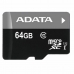 Карта памяти микро-SD с адаптером Adata CLASS10 64 Гб