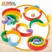 Gioco di abilità Woomax Arcobaleno 21 x 10 x 3,5 cm (12 Unità)