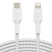 Cable Lightning Belkin CAA004BT2MWH Blanco 2 m