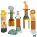 Set de construction Woomax animaux 28 Pièces (6 Unités)