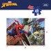 Barnpussel Spider-Man Dubbelsidig 4-i-1 48 Delar 35 x 1,5 x 25 cm (6 antal)