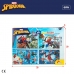 Dječje Puzzle Spider-Man Dvostrano 4 u 1 48 Dijelovi 35 x 1,5 x 25 cm (6 kom.)