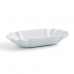 bandeja de aperitivos Quid Gastro Fun Branco Cerâmica 20,5 x 11 x 3,5 cm (12 Unidades) (Pack 12x)