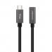 Câble USB-C NANOCABLE 10.01.4401 Noir 1 m