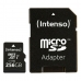 MicroSD Mälikaart koos Adapteriga INTENSO 3423492 256 GB Must