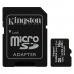Карта памяти микро-SD с адаптером Kingston SDCS2 100 MB/s exFAT