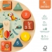 Educatief Spel Woomax dieren Horloge (6 Stuks)