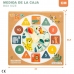 Educatief Spel Woomax dieren Horloge (6 Stuks)