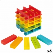 Puzzle Enfant En Bois Woomax Formes 13,5 X 7,5 X 13 Cm (6 Unités