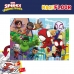 Puzzle Enfant Spidey Double face 24 Pièces 70 x 1,5 x 50 cm (6 Unités)