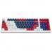 Toetsenbord A4 Tech A4TKLA47263 Wit Multicolour QWERTY