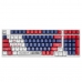 Toetsenbord A4 Tech A4TKLA47263 Wit Multicolour QWERTY