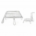 Grill Algon Chromowanie Obrotowy 40 x 45 x 10 cm (4 Sztuk)