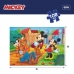 Otroške puzzle Mickey Mouse Dvostransko 108 Kosi 70 x 1,5 x 50 cm (6 kosov)