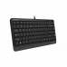 Tastatur A4 Tech A4TKLA46787 Svart Engelsk