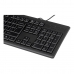 Tastatur A4 Tech KR-83 Svart Tyrkisk