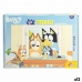 Puzzle per Bambini Bluey Double-face 24 Pezzi 50 x 35 cm (12 Unità)