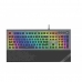 Tastatur Ibox AURORA K-5 Svart Grafitt QWERTY Qwerty US