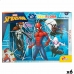Puzzle pentru Copii Spider-Man Cu două fețe 60 Piese 70 x 1,5 x 50 cm (6 Unități)