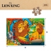 Puzzle dla dzieci The Lion King Dwustronny 24 Części 70 x 1,5 x 50 cm (12 Sztuk)