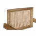 Esszimmerstuhl DKD Home Decor natürlich Teakholz Rattan (58 x 56 x 82 cm)