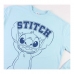 Pižama Stitch Dama Svetlo modra