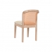 Dining Chair DKD Home Decor Beige Polyester 46 x 61 x 86 cm