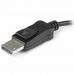 USB elosztó Startech MSTDP124DP Fekete