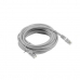 Жесткий сетевой кабель UTP кат. 6 Lanberg Серый