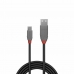 Cable USB LINDY 36735 Negro 5 m (1 unidad)