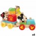 Trein Disney 14 Onderdelen (6 Stuks)