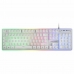 Πακέτο Gaming Mars Gaming MCPXWES LED RGB Λευκό Ισπανικό Qwerty