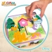 Puzzle Infantil de Madeira Disney + 3 anos (6 Unidades)