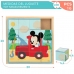 Ξύλινο Παιδικό Παζλ Disney + 3 Ετών (x6)