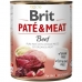 Vlhké jídlo Brit Paté & Meat Krocan Telecí maso 800 g