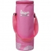 Borsa Frigo Bottiglia Rosa Poliestere 1,5 L 11 x 30 cm