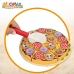 Houten spel Woomax Pizza 27 Onderdelen (6 Stuks)