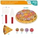 Houten spel Woomax Pizza 27 Onderdelen (6 Stuks)