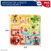 Parchis en Oca Spelbord Spidey 29,5 x 3,5 x 29,5 cm (18 Onderdelen) (6 Stuks)