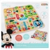 Tabellone per Parcheesi e Gioco dell'Oca Disney 29,5 x 2,5 x 29,5 cm