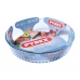 Orkaitė forma Pyrex Classic Apskritas Skaidrus 27 x 27 x 6 cm (6 vnt.)